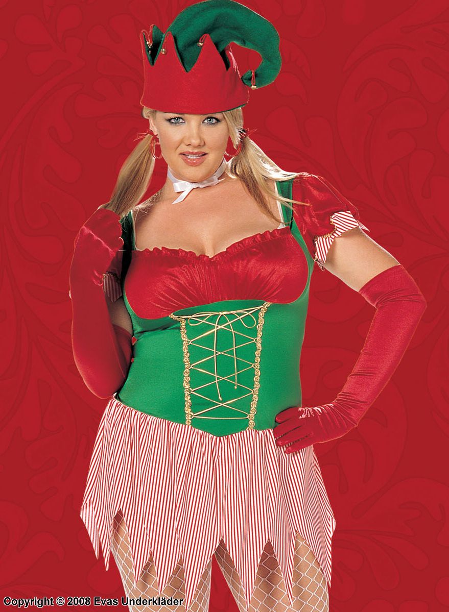 Sexy elf costume, plus size